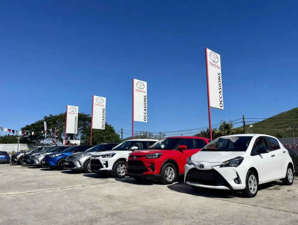 Large choix de véhicules d'occasion Toyota